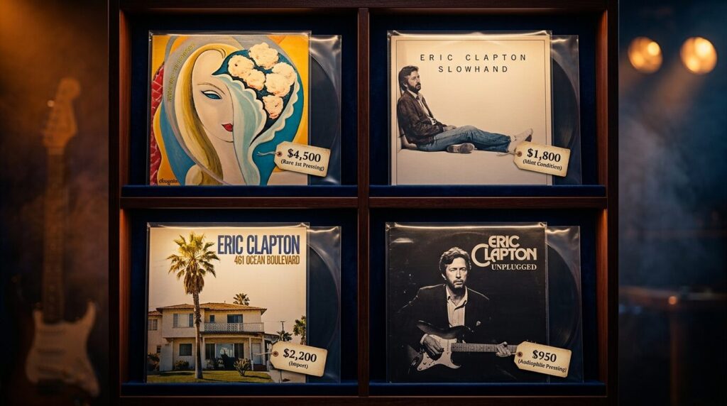 エリック・クラプトンのレコード高額買取リスト・相場一覧