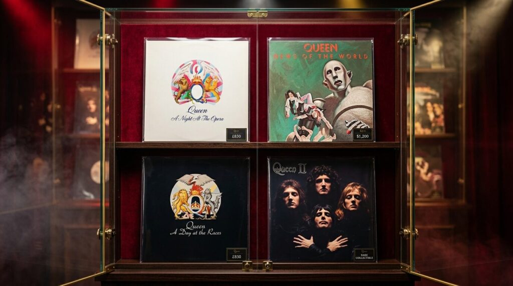 【プロ鑑定士が公開】クイーン (Queen) の中古レコード高額買取リスト・相場一覧