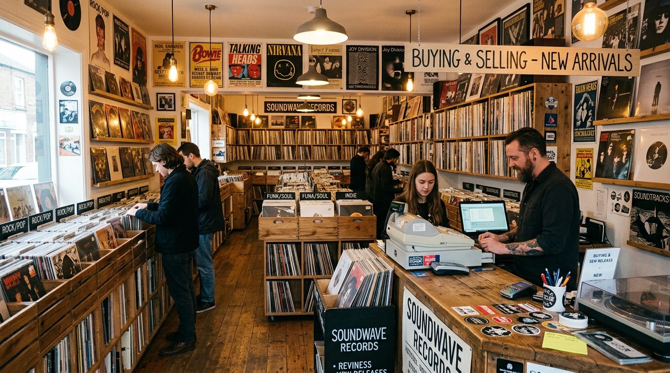 おすすめ買取業者の比較|レコード専門店vs総合買取店