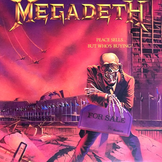 『Peace Sells… But Who's Buying?』国内盤とUS盤の相場 メガデス レコード 買取