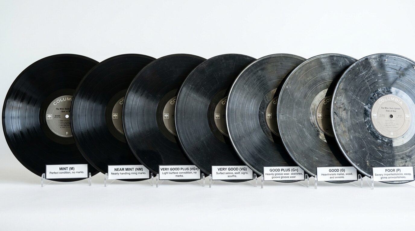 コンディション別の査定基準｜VG+・VG・Gグレードとは