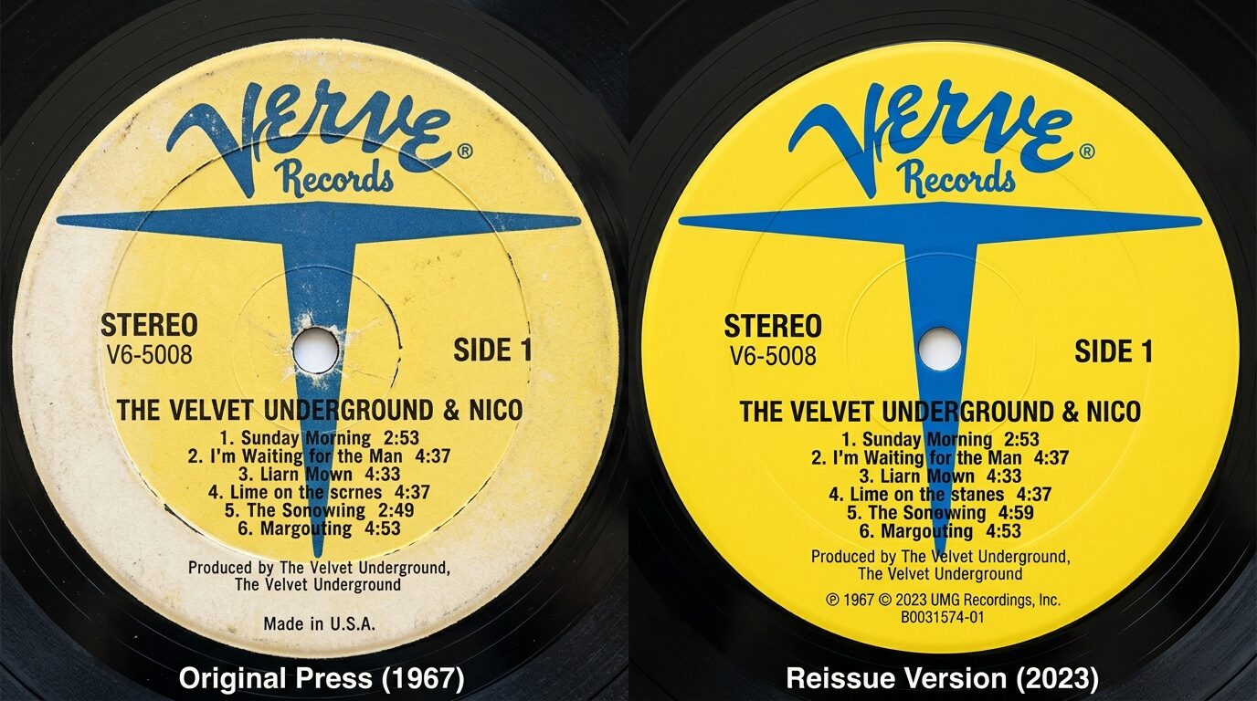 オリジナル盤・初回プレス盤と再発盤の買取価格差