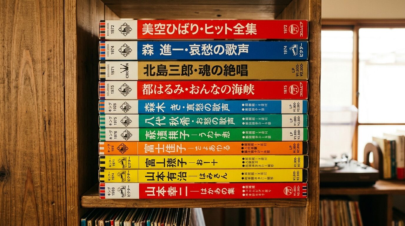 藤圭子LPアルバムの買取相場表【タイトル別一覧】