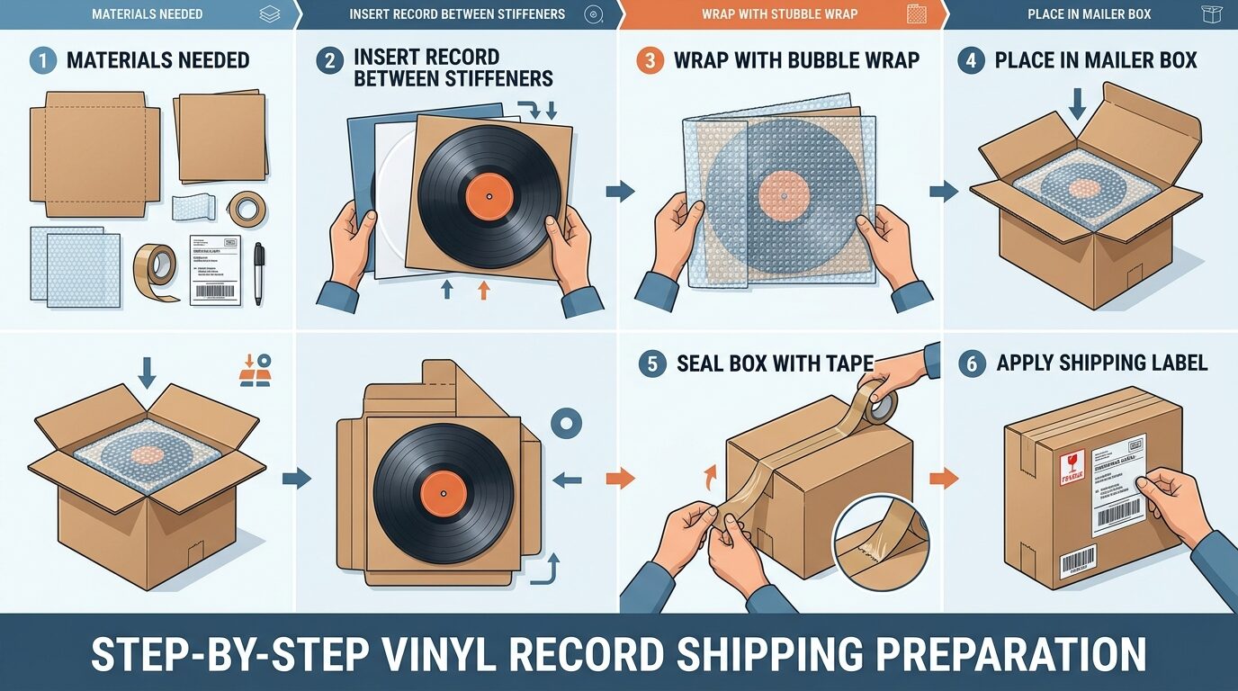 福井から宅配買取を利用する手順【梱包・発送ガイド】