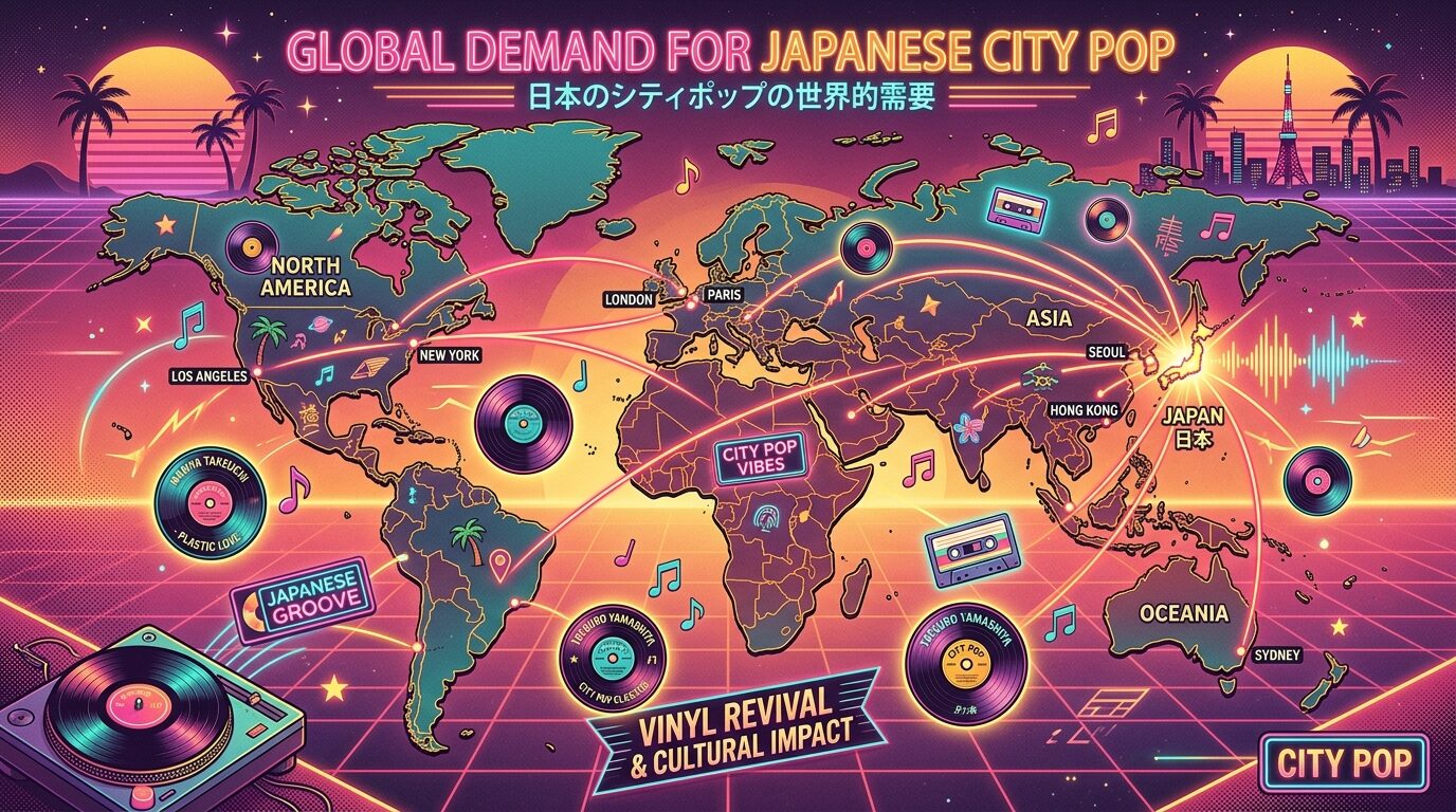 大滝詠一レコードが高く売れる理由と市場背景【シティポップブーム】