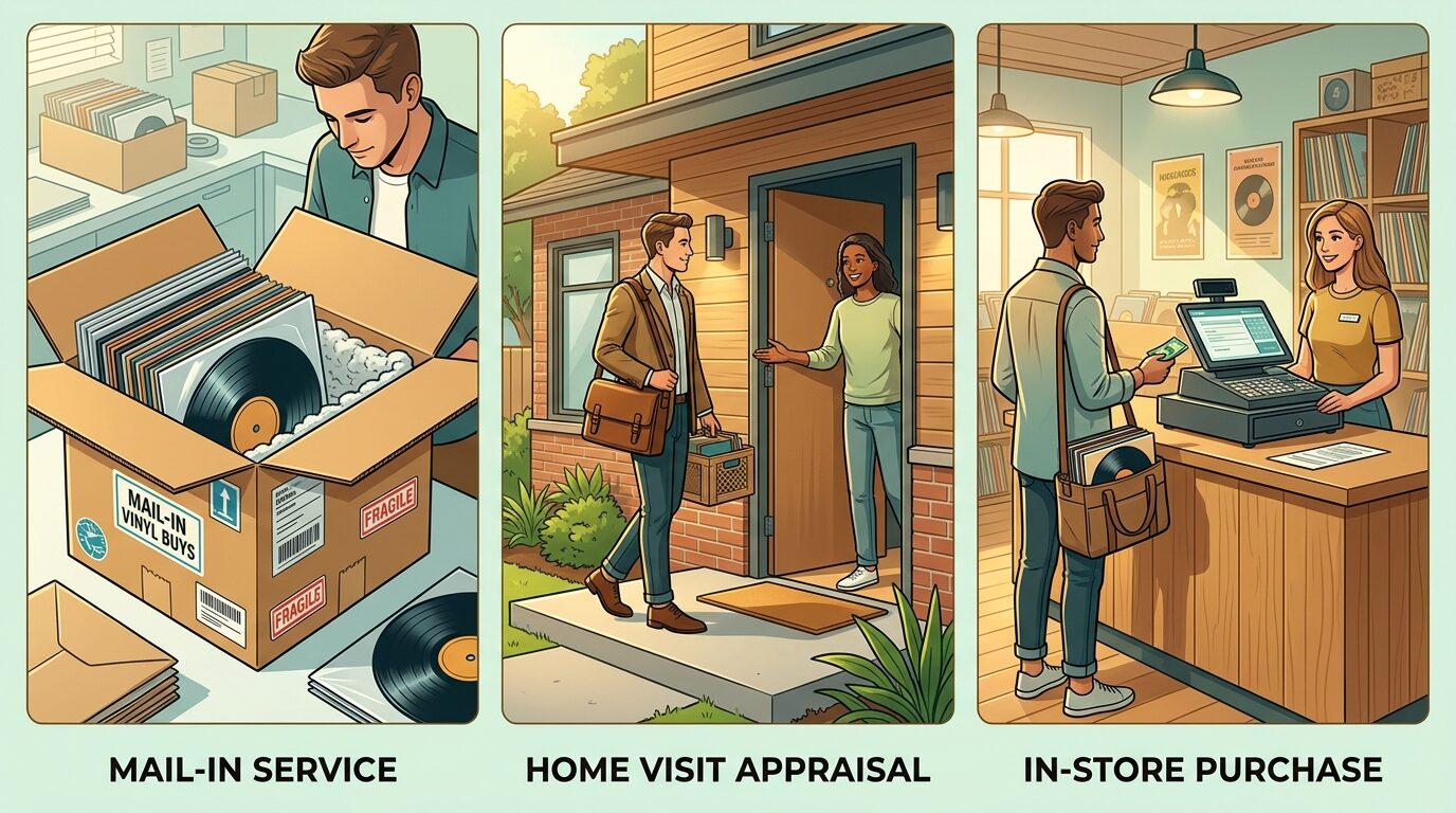 買取方法の選び方｜宅配・出張・店頭のメリットとデメリット