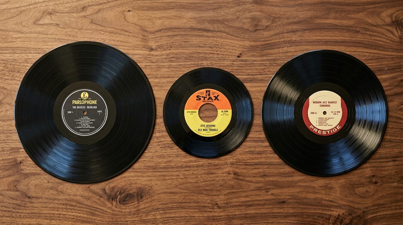 レコードの種類別（LP・EP・SP）買取相場の違い