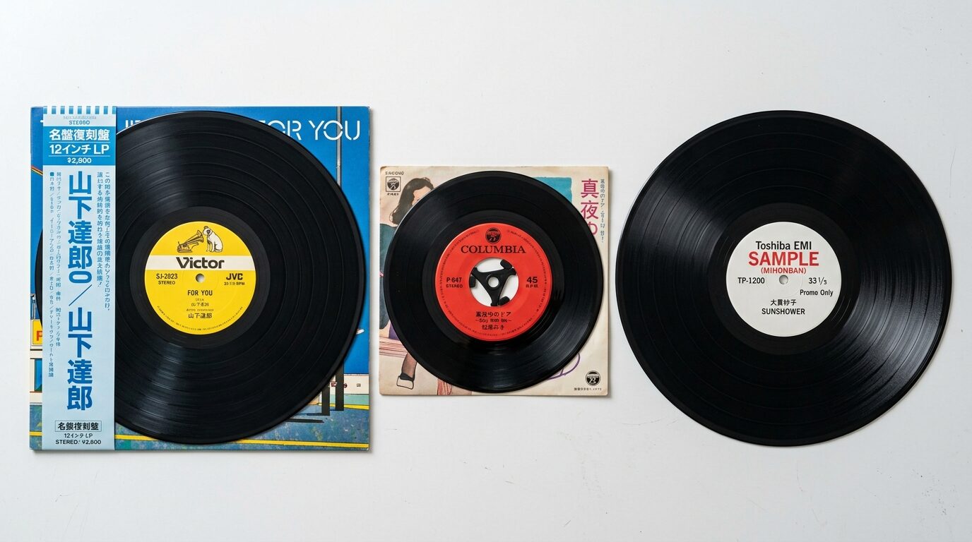 盤種別（LP・EP・シングル・プロモ盤）の買取相場の違い