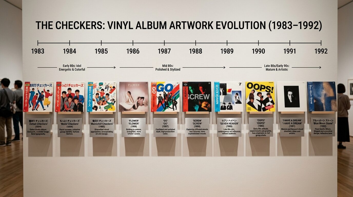 プレミア価格がつくチェッカーズの限定盤・レア盤