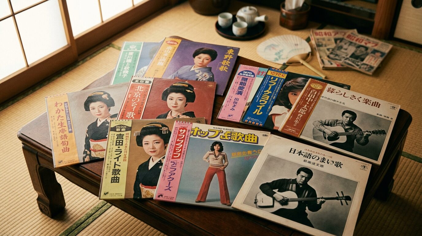 秋田で売れるレコードのジャンル・時代別解説｜昭和歌謡・演歌・民謡が狙い目