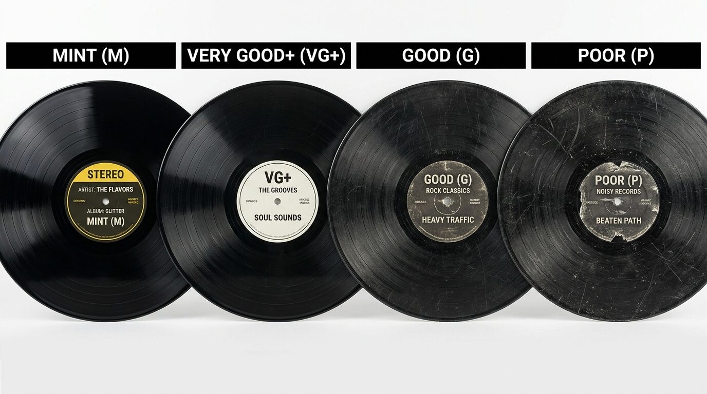 保存状態（盤質・ジャケット）が買取価格に与える影響