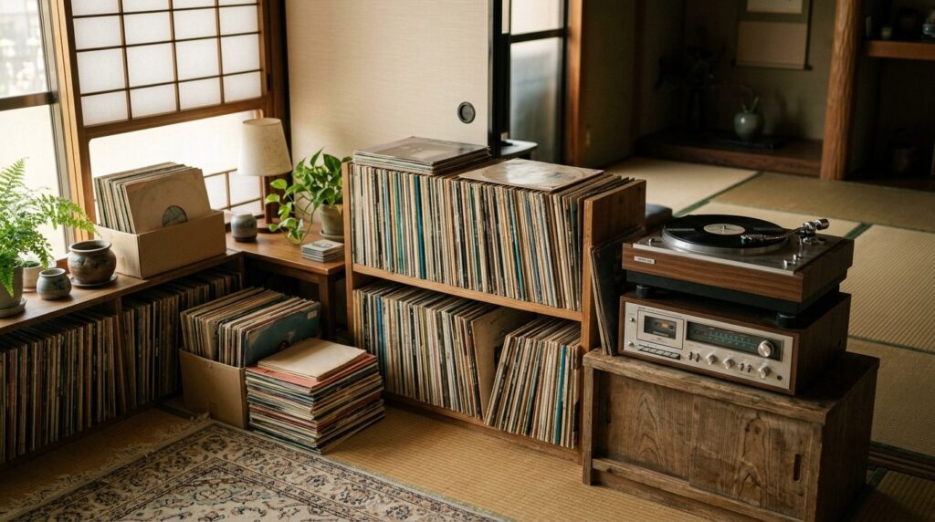 関西の遺品整理でレコード・オーディオを一括売却