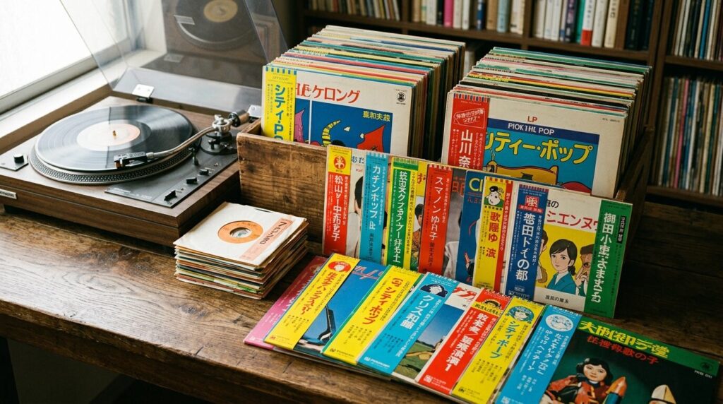 昭和時代のレコードコレクション