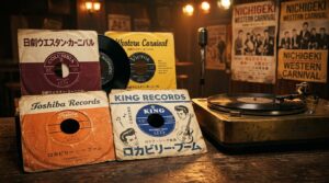 平尾昌章のロカビリー期レコードコレクション
