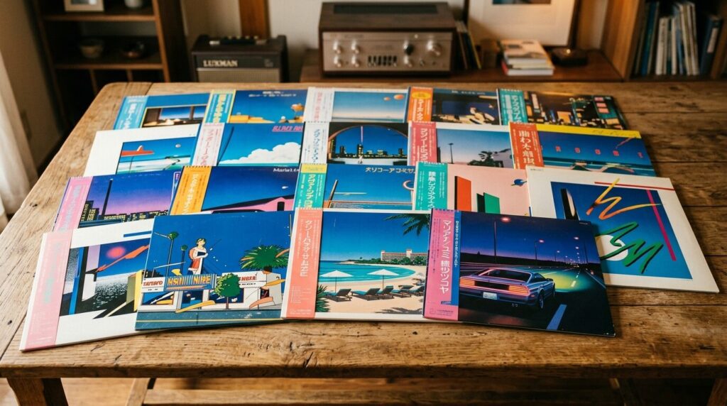 パイパーのレコードと1980年代シティポップLP