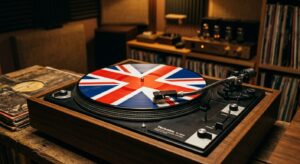 ブリティッシュロックのレコードと買取査定イメージ