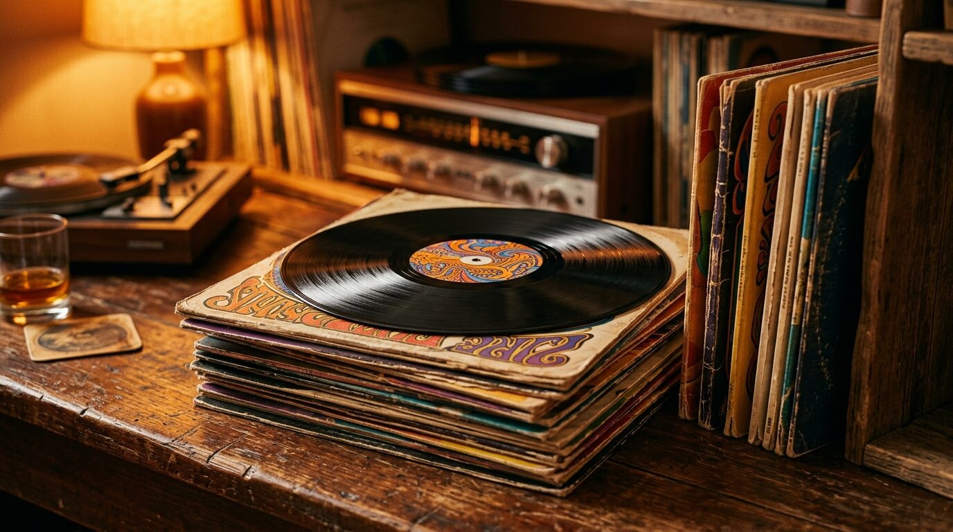 1970年代ファンクレコードのコレクション