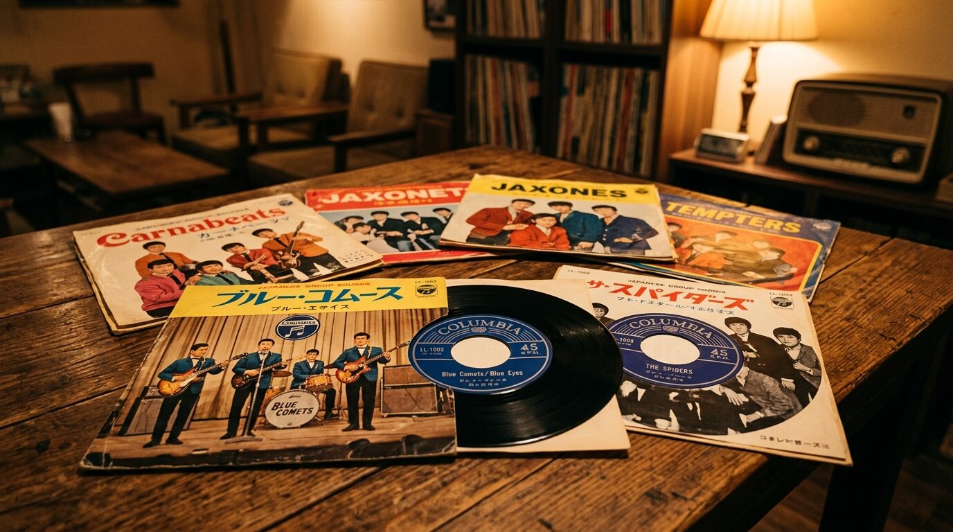 ブルーコメッツ時代のグループサウンズEPレコード