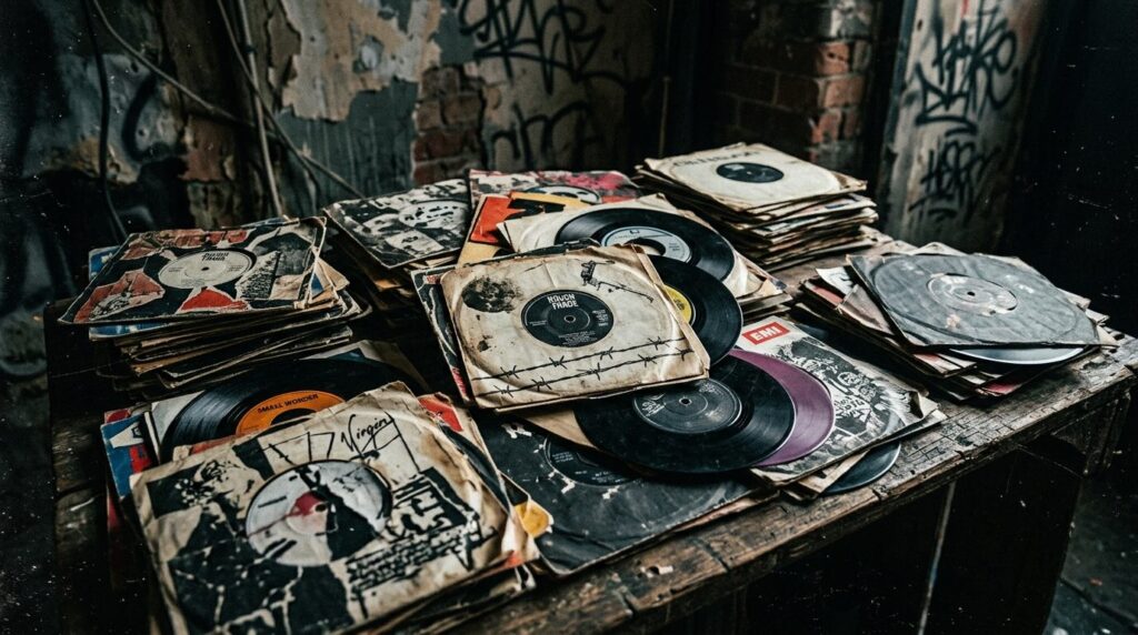 セックス・ピストルズ時代のパンクロックレコード