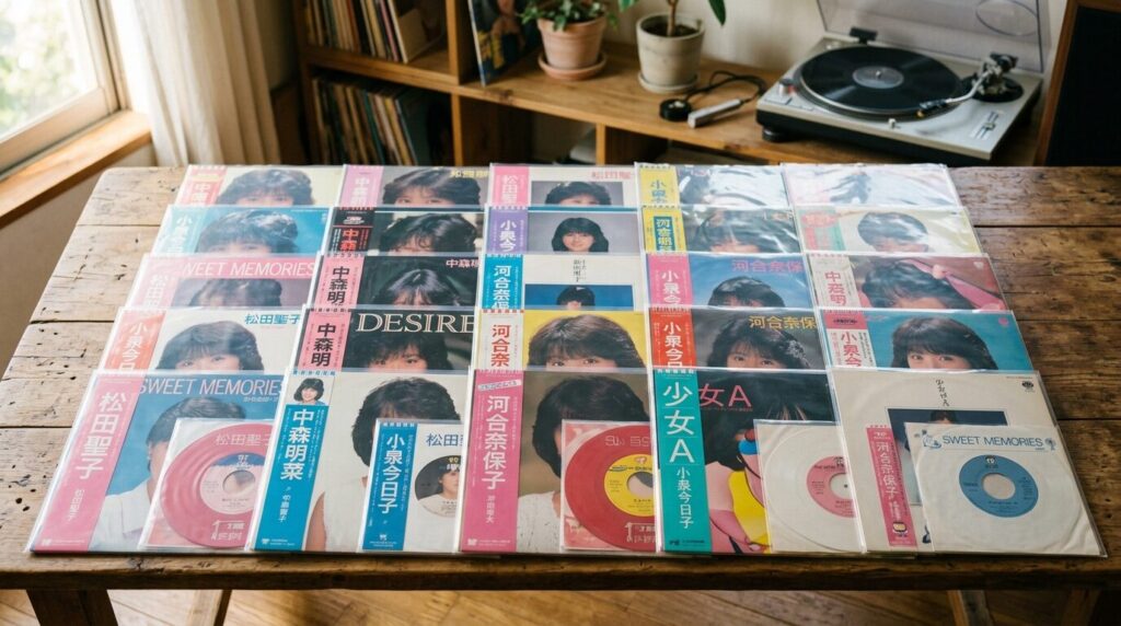 松田聖子のレコードコレクション