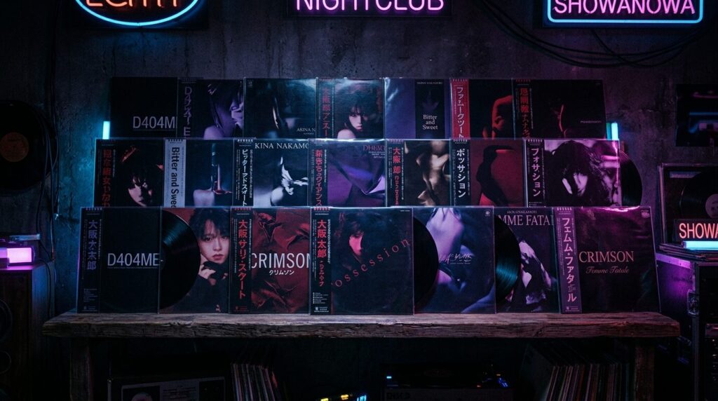 中森明菜の1980年代アイドルレコードコレクション