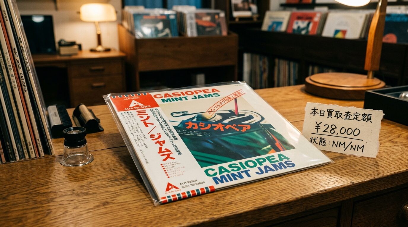 カシオペア レコード買取｜相場・高く売るコツ【2026年】