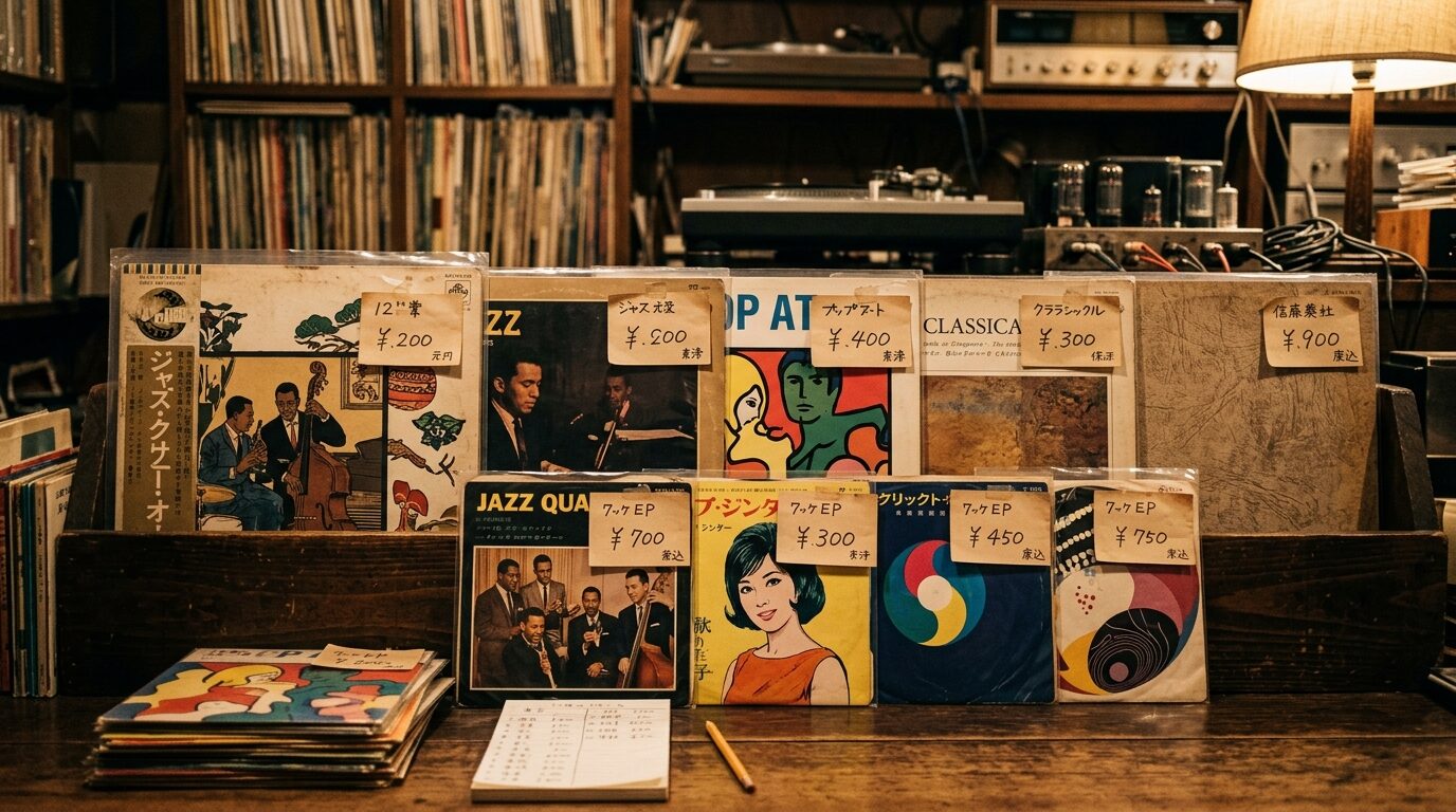 舟木一夫レコード買取相場表