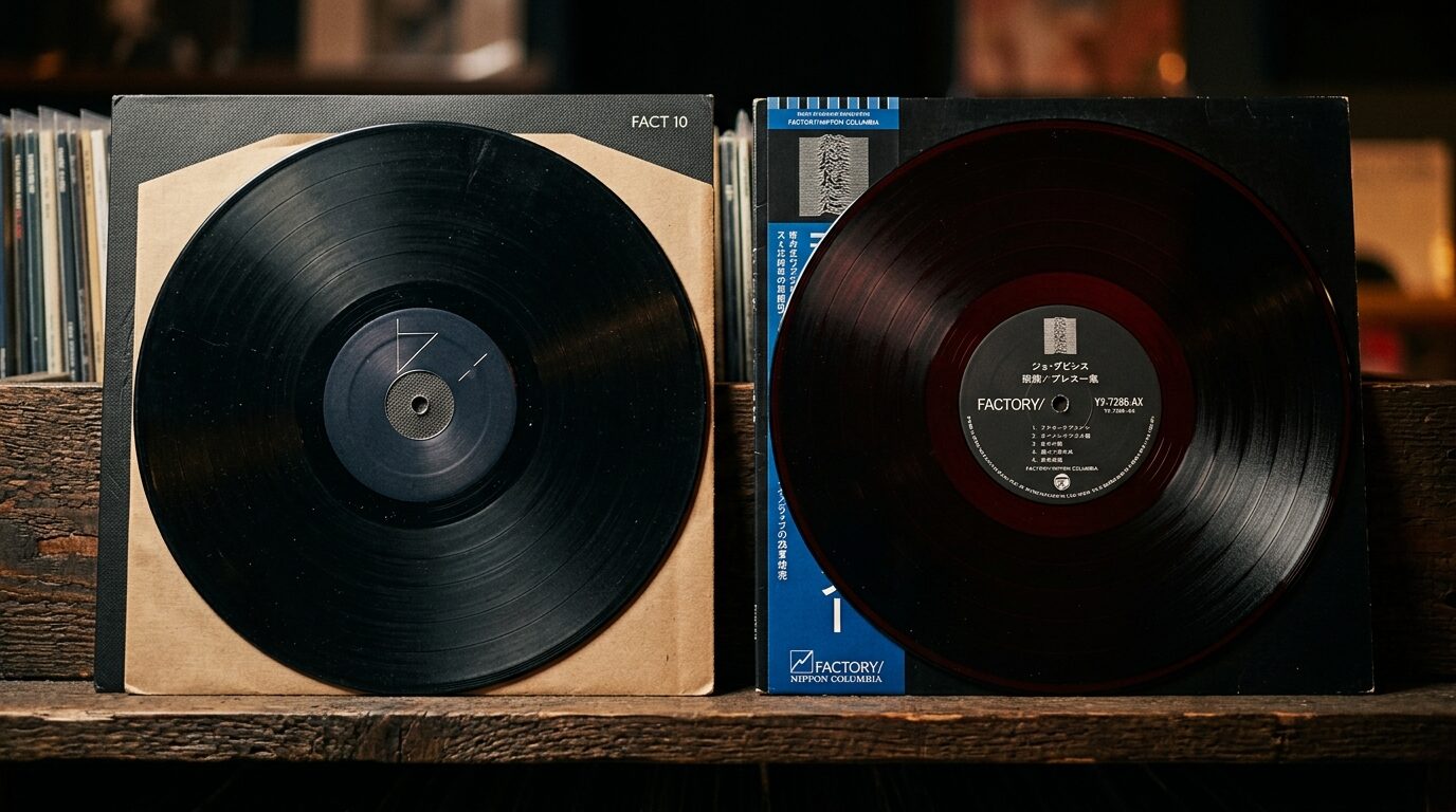 ジョイ・ディヴィジョンUK盤と国内盤の比較