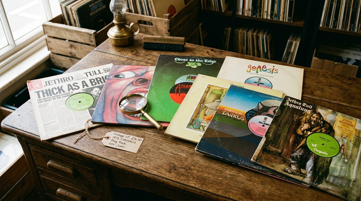 ジェスロ・タルレコードの買取相場表イメージ