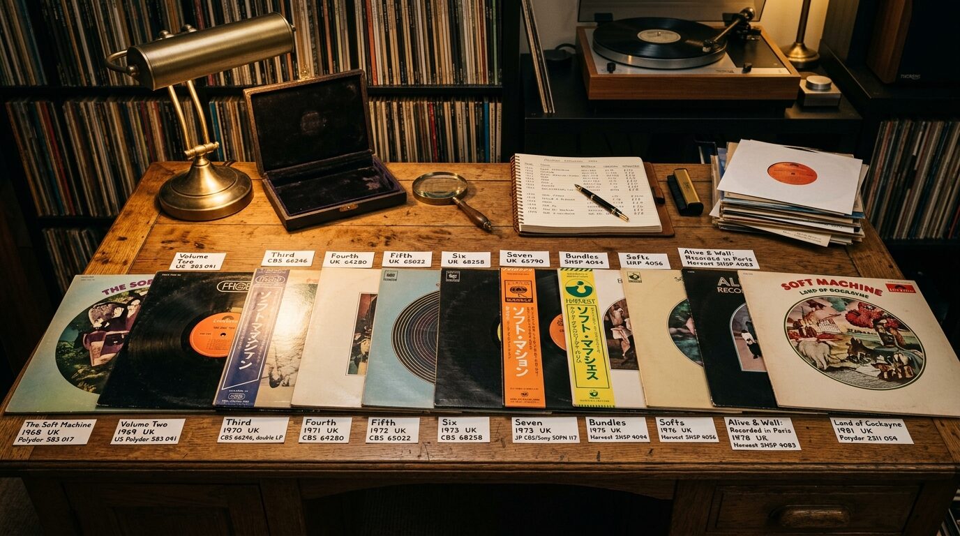 ソフト・マシーン全アルバム買取相場表イメージ