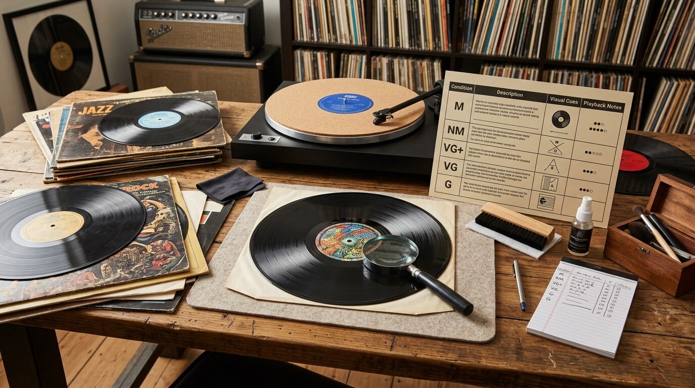レコード査定の5つの評価基準イメージ