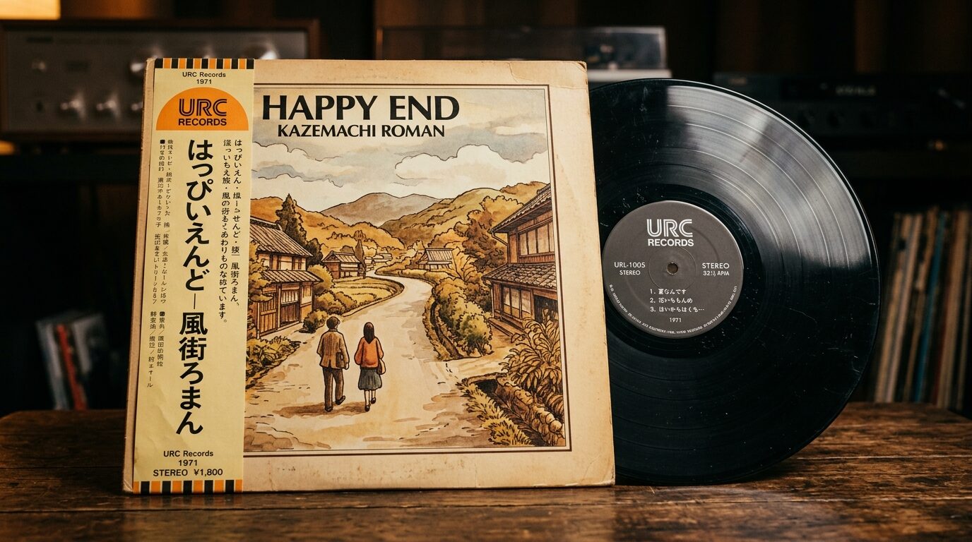 中島みゆきLPアルバムの帯付きレコード