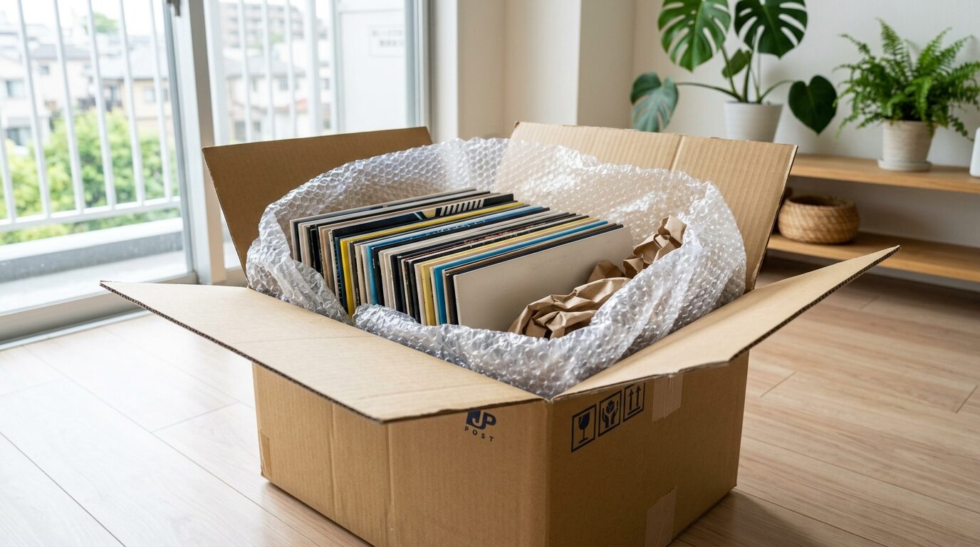 レコードの宅配買取イメージのイメージ画像