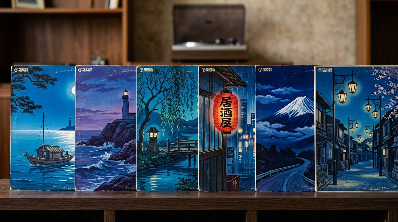 八代亜紀のLPアルバムジャケット