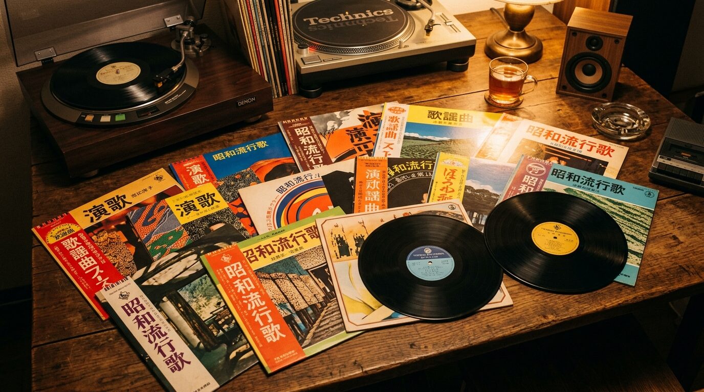 昭和歌謡・演歌のレコード買取相場表