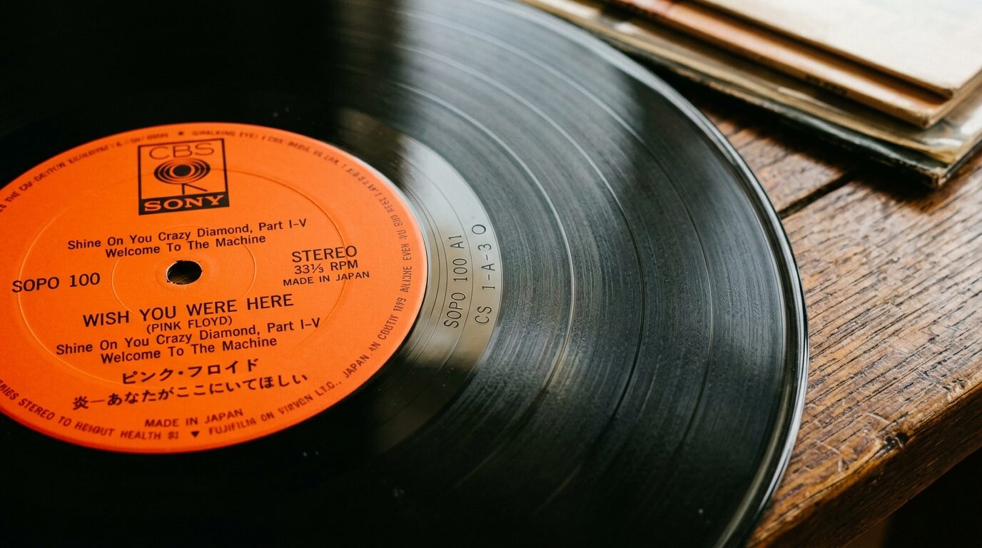EXPRESS／東芝EMI時代のLPレコードラベル