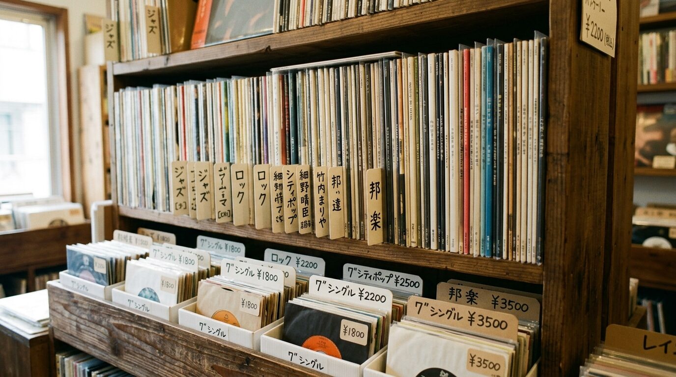 LP・シングル・EP別のレコード買取価格一覧