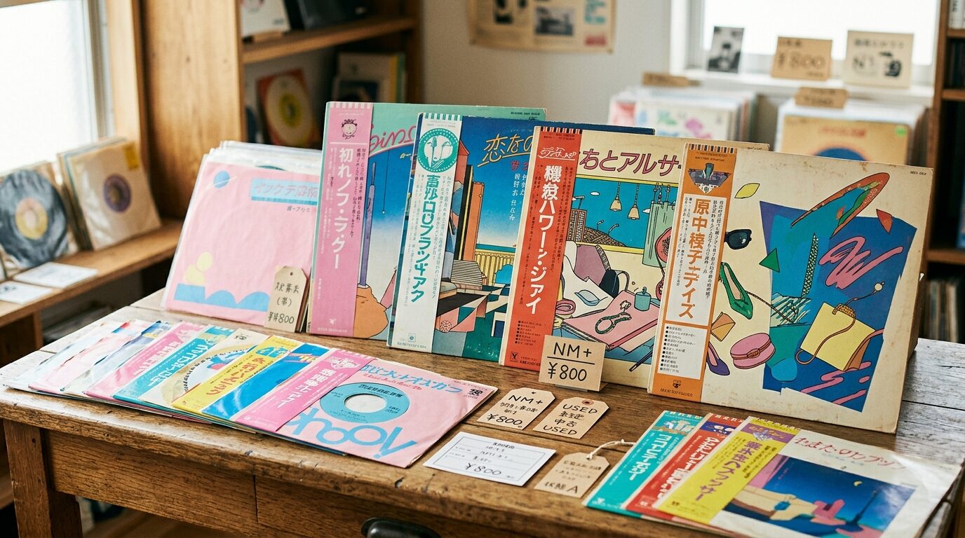 岡田有希子シングルとLPの買取価格表