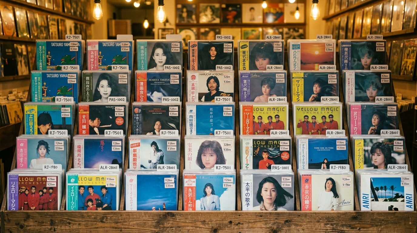レベッカレコードの買取相場表イメージ
