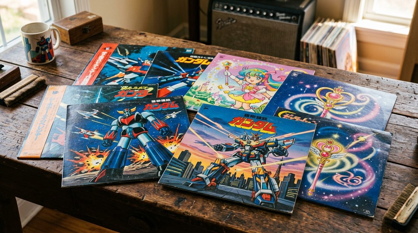 堀江美都子のLP盤アルバムレコードのイメージ