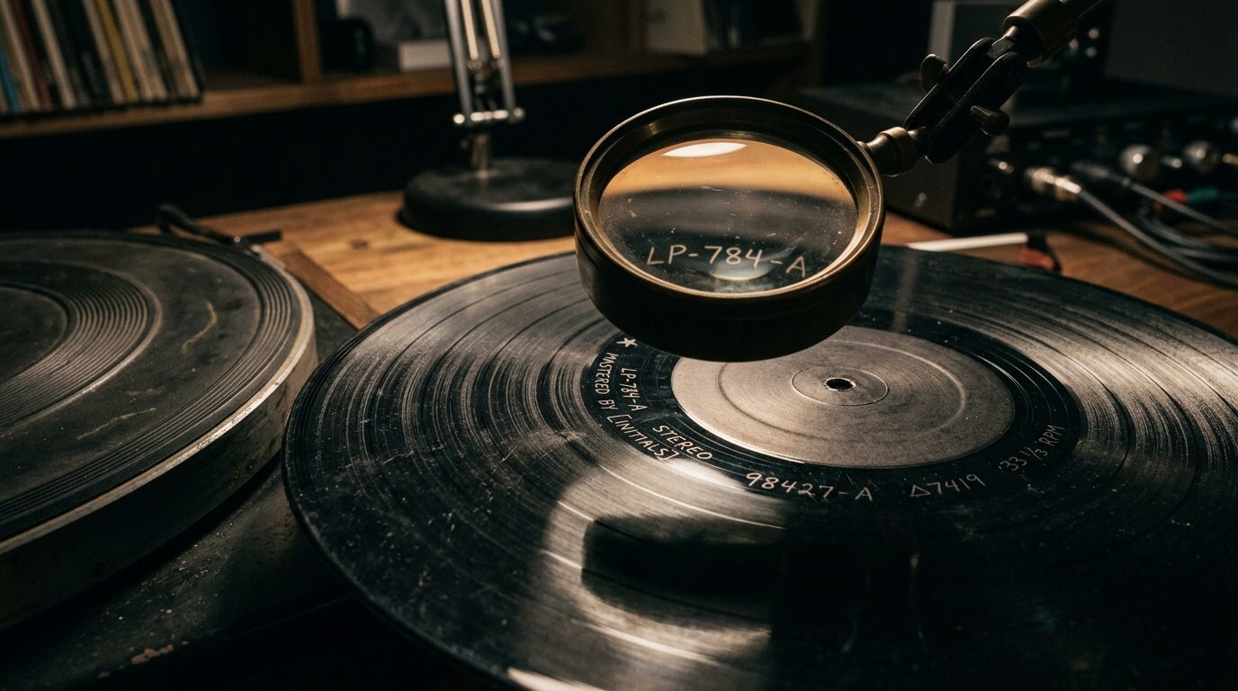 Factory Recordsカタログ番号とPORKY刻印の確認