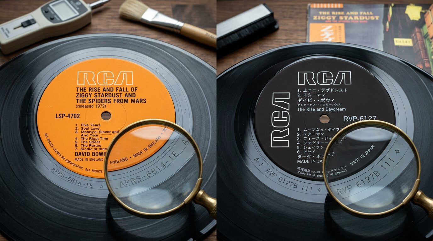 UK盤と国内盤のレコード価格差の比較