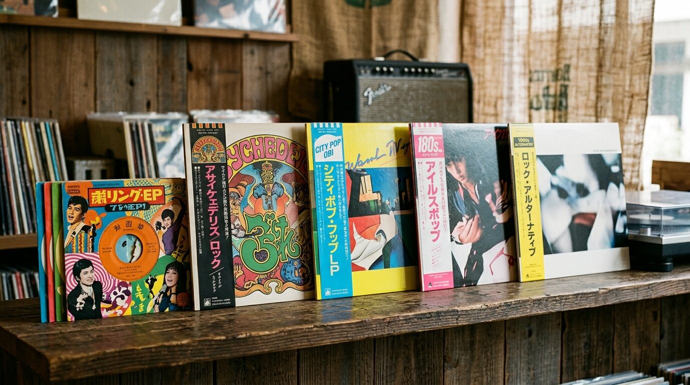 年代別の演歌レコードの変遷