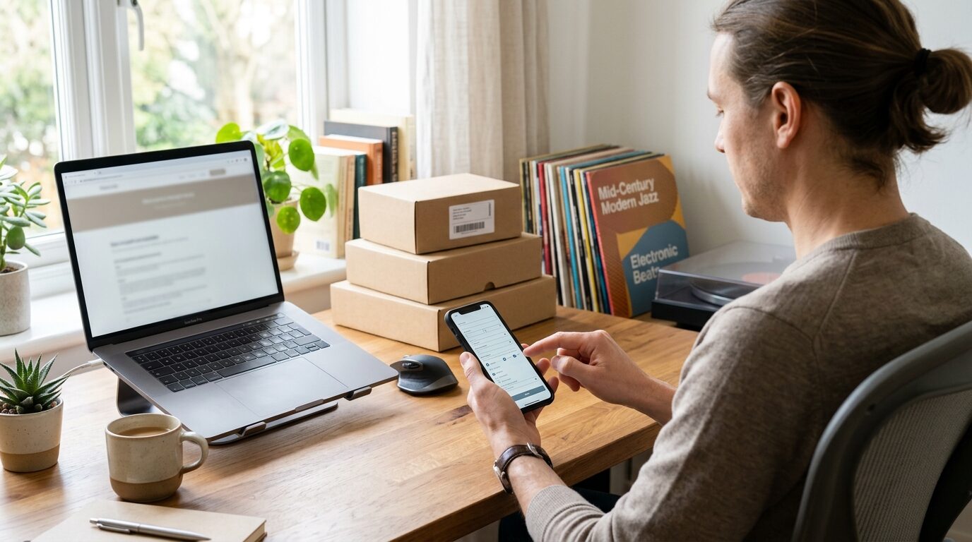 宅配買取の申込みから発送までの流れ