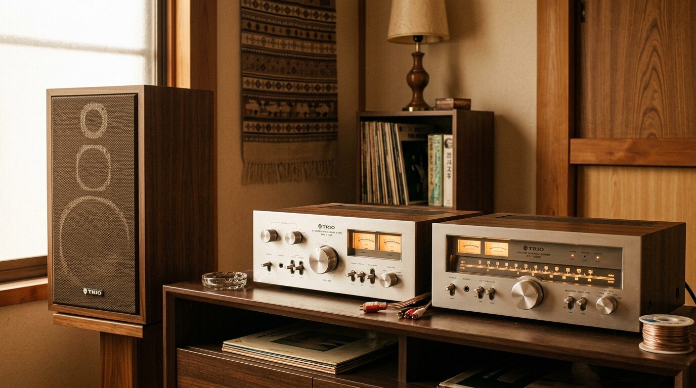 TRIO時代からKENWOODへのブランドの歴史