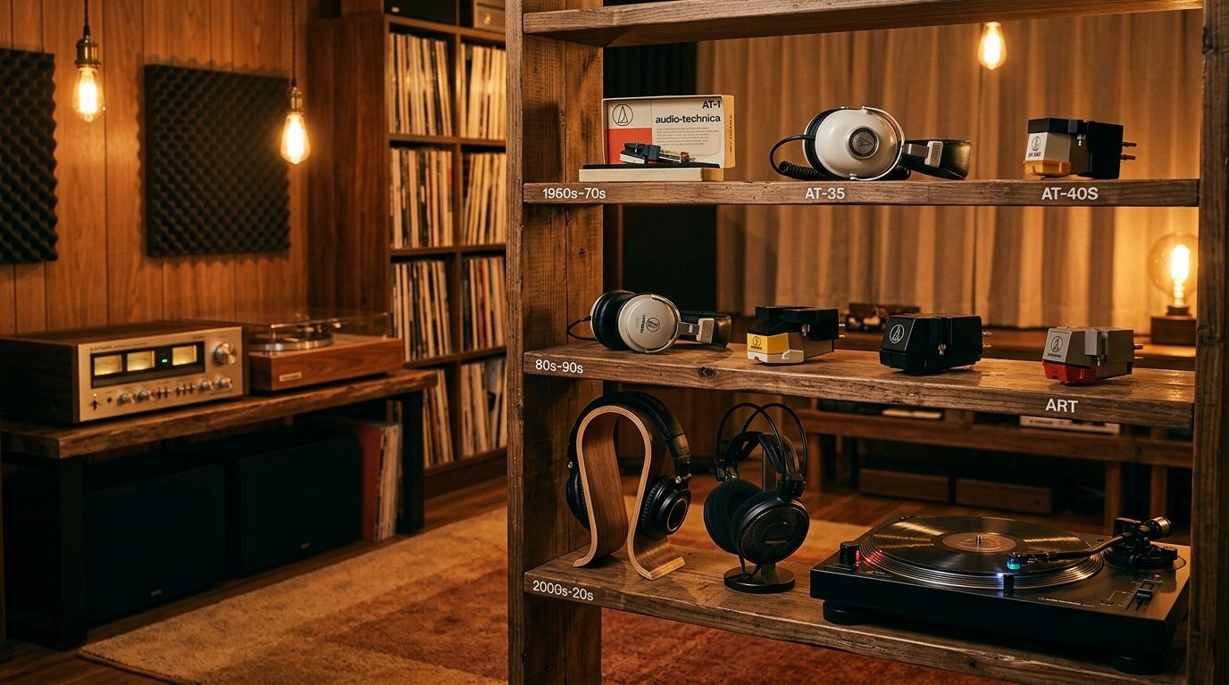 オーディオテクニカ1962年創業のブランド歴史