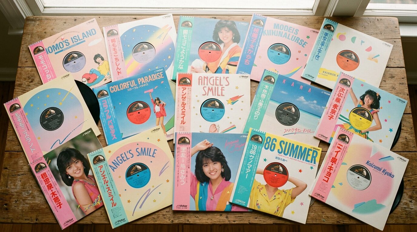 小泉今日子LPアルバムのレコードコレクション