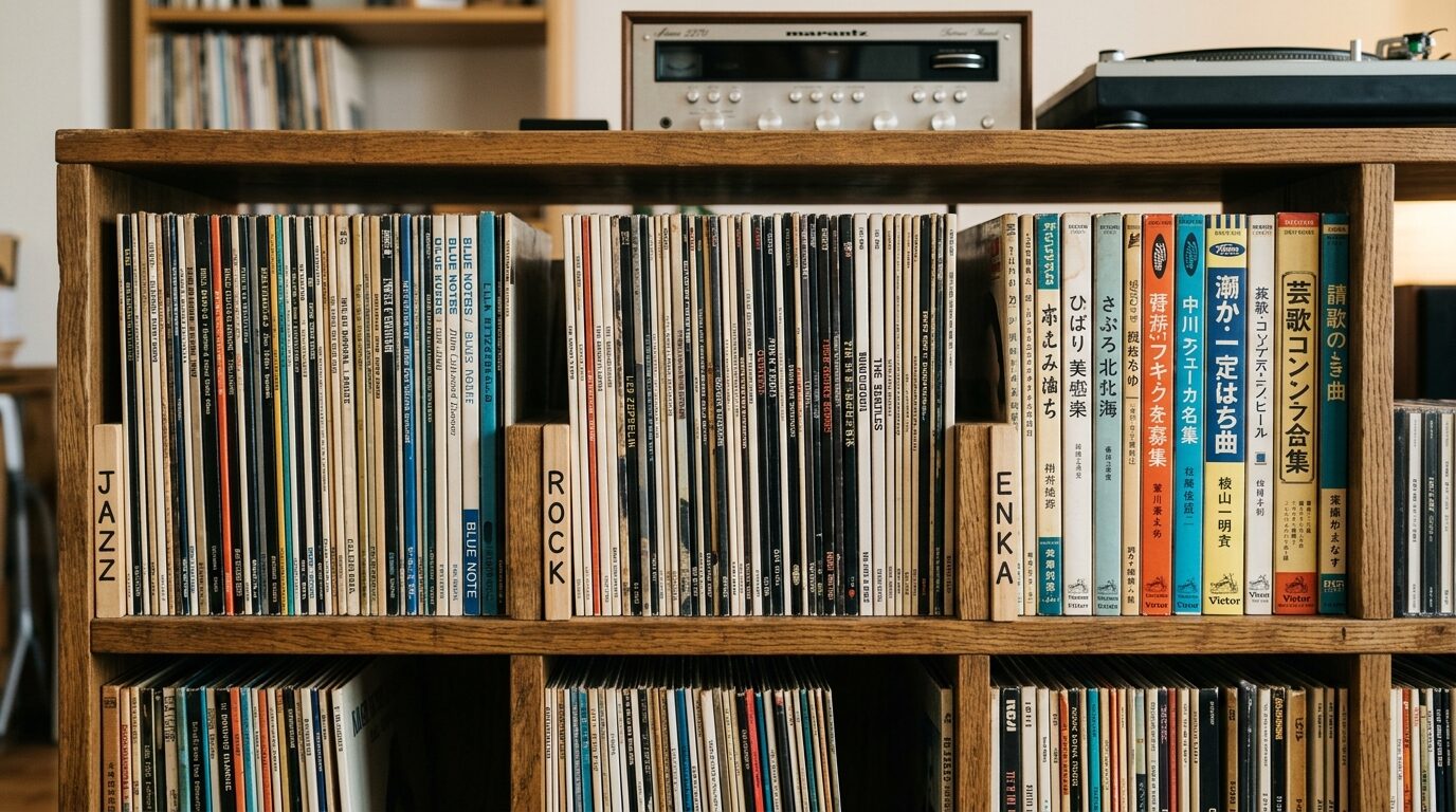 ジャンル別レコード買取相場のイメージ