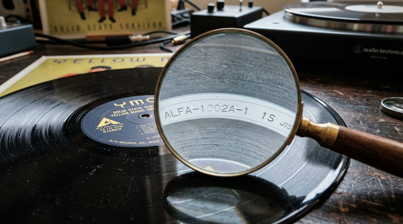 レコードのオリジナル盤と再発盤の見分け方