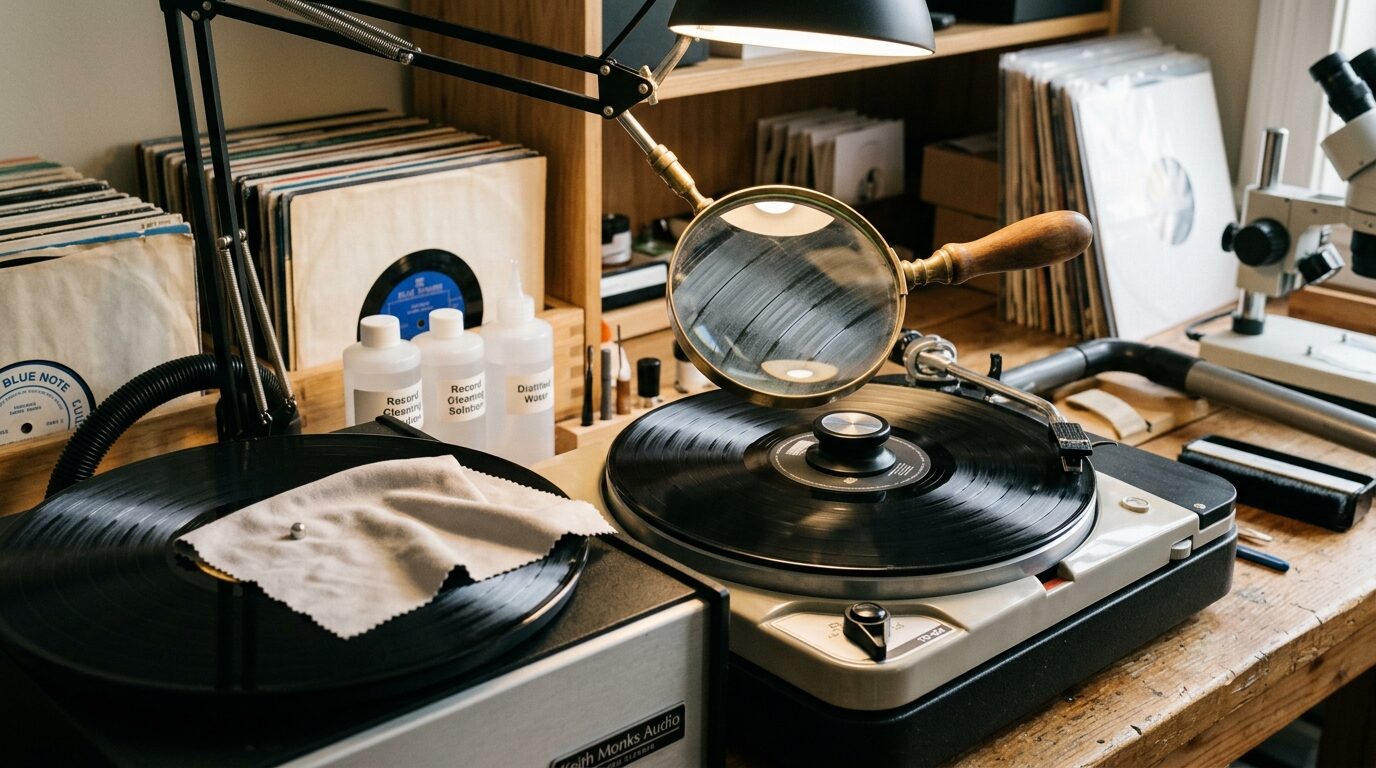 レコードを高く売るコツ・状態確認